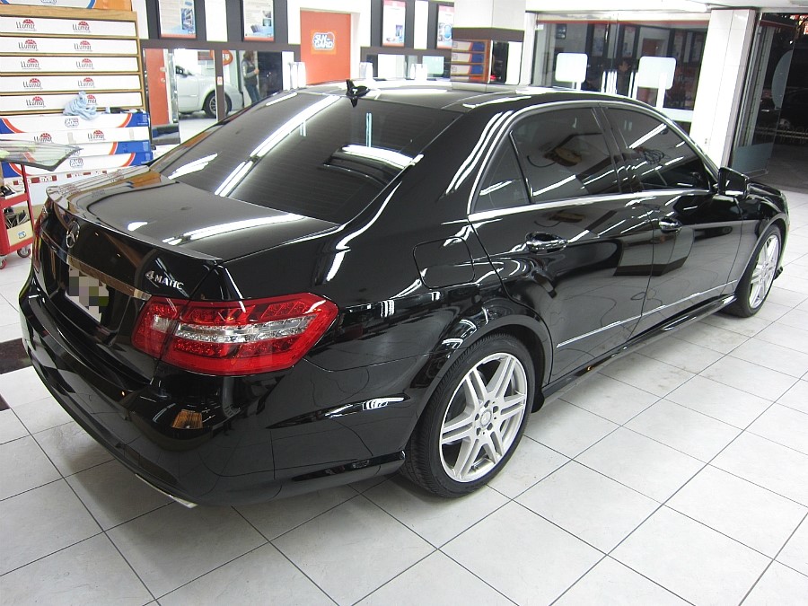 벤츠 E350 광택·코팅 시공 사진