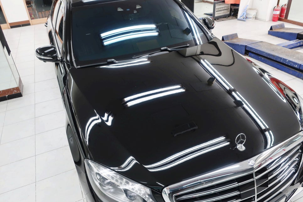 벤츠 S63 AMG 도색 유리막코팅 시공 후 5