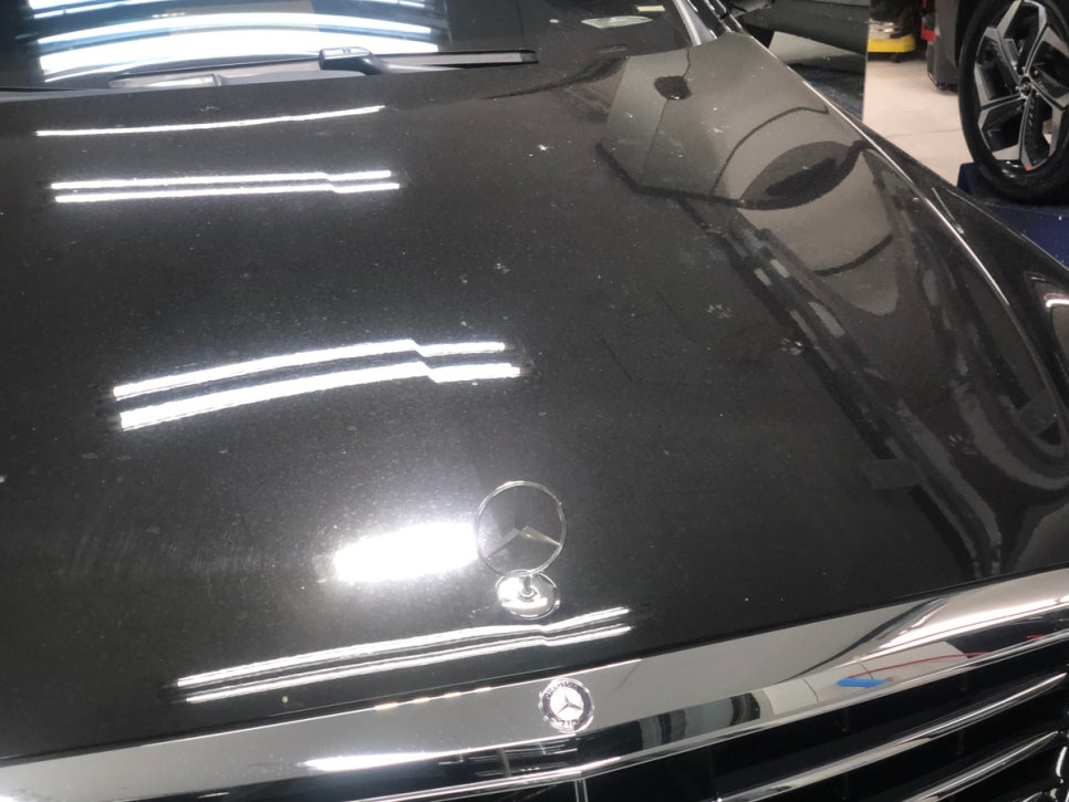 벤츠 S63 AMG 도색 유리막코팅 시공 전 1
