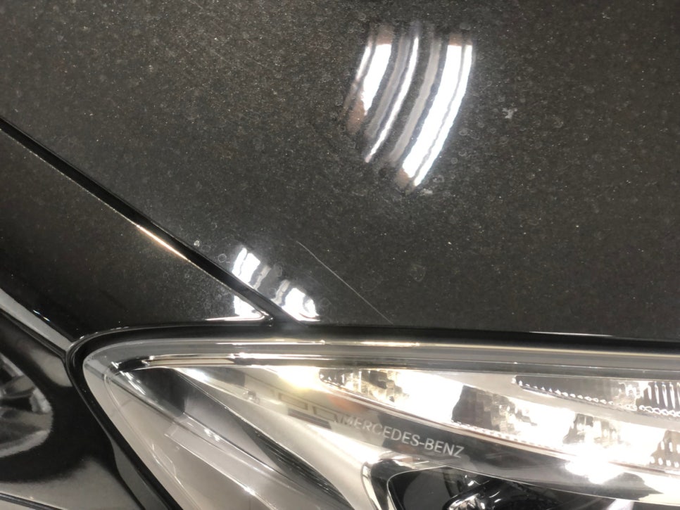 벤츠 S63 AMG 도색 유리막코팅 시공 전 5