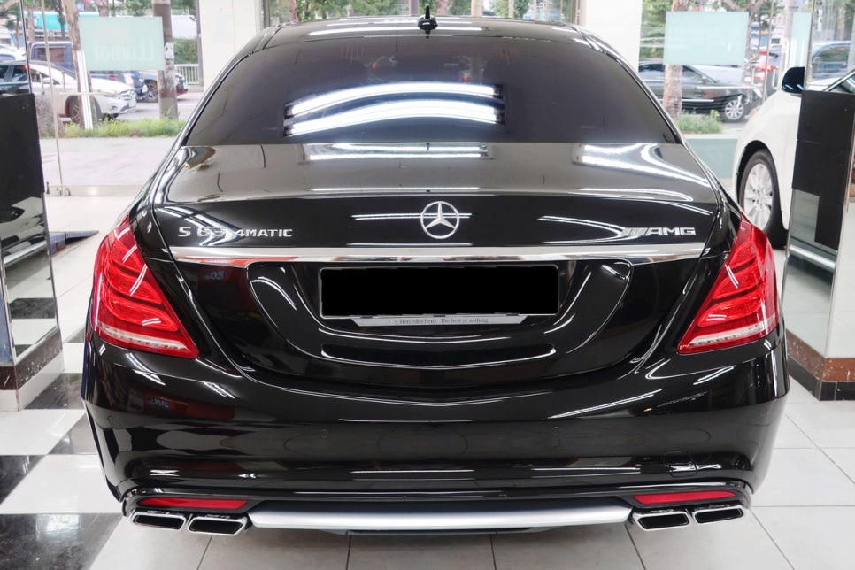 벤츠 S63 AMG 도색 유리막코팅 상세 부위 5