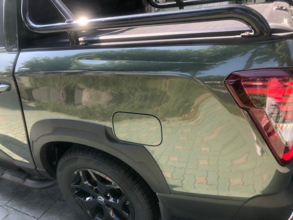 쌍용 REXTON SPORTS 도색 시공 전 3