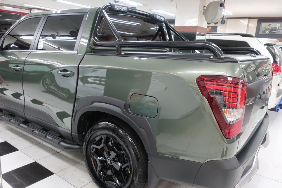 쌍용 REXTON SPORTS 도색 상세 부위 4