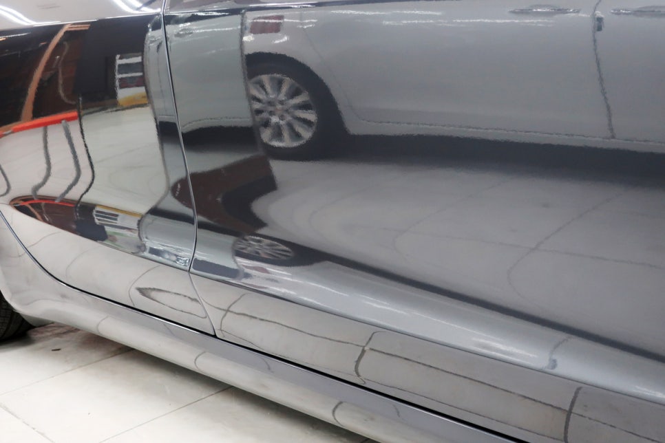 테슬라 MODEL3 도어 시공 후 3