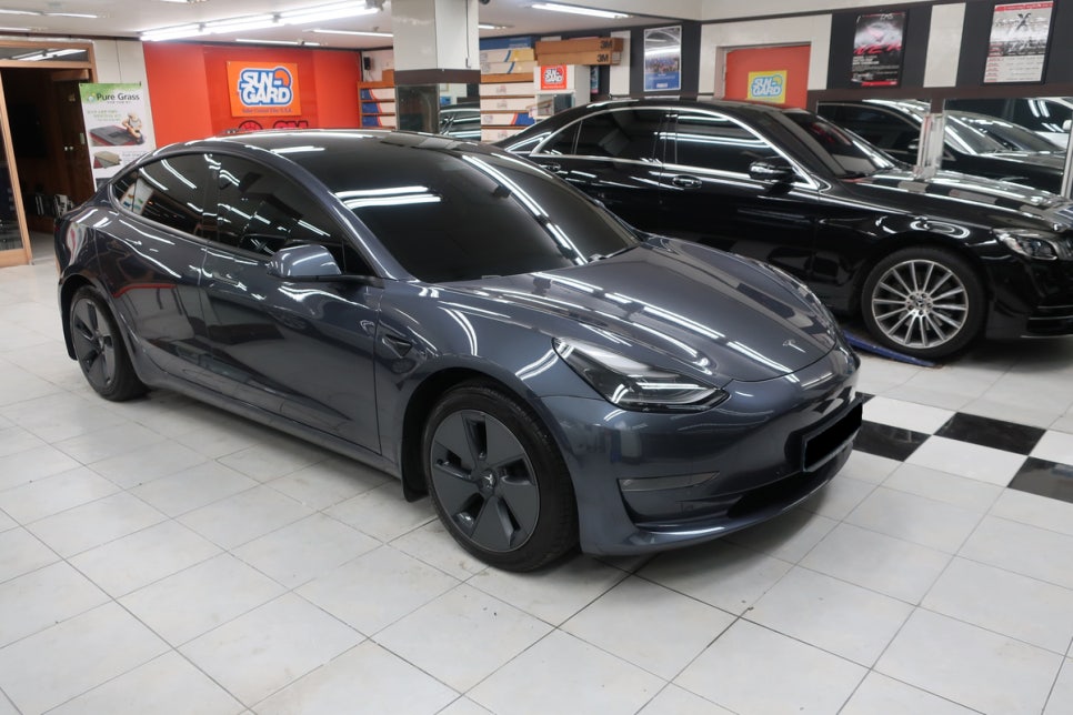 테슬라 MODEL3 도어 상세 부위 1
