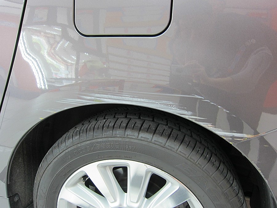 도요타 시에나 판금·도색 시공 사진