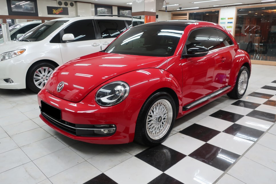 폭스바겐 NEW BEETLE 도어 휀다 시공 후 5