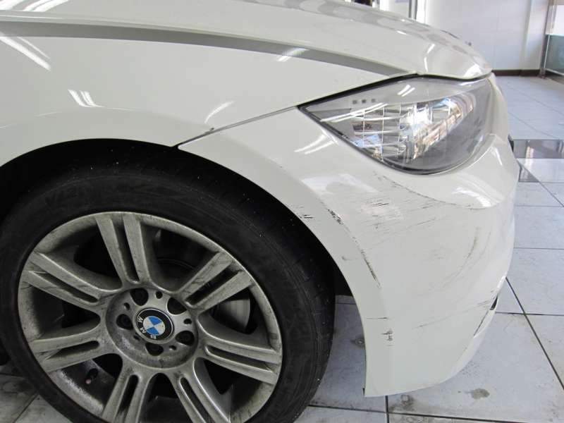 BMW 320d 판금·도색 작업 전 03