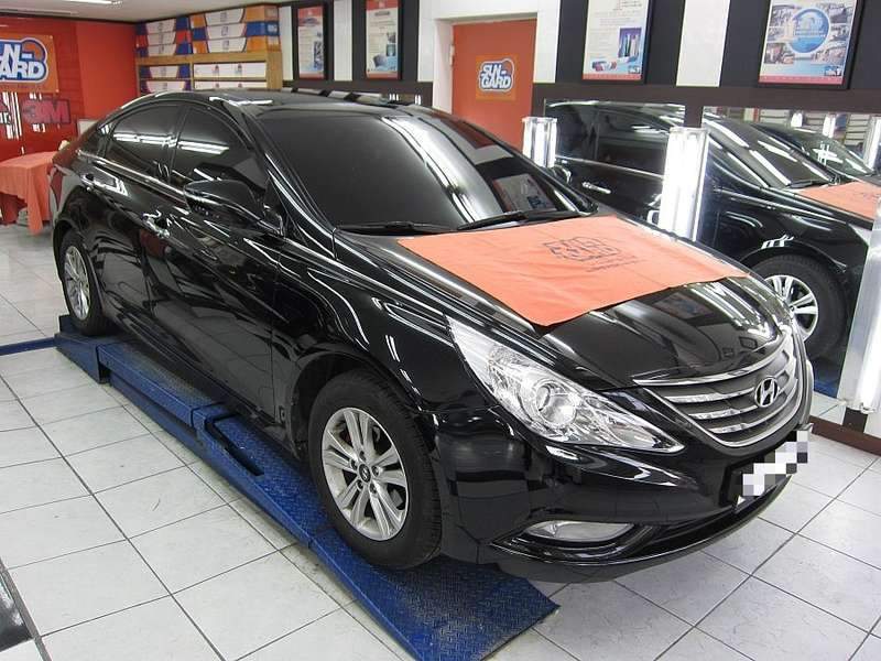 [yf소나타 열차단썬팅]장점 그랜저xg 기아k5 썬팅벗 시공 전