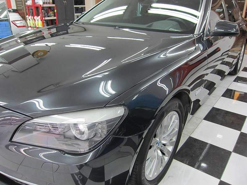bmw 740Li 덴트 시공 사진