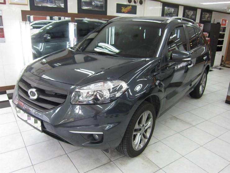 돌맞아 깨진 유리복원 시공 시공 전