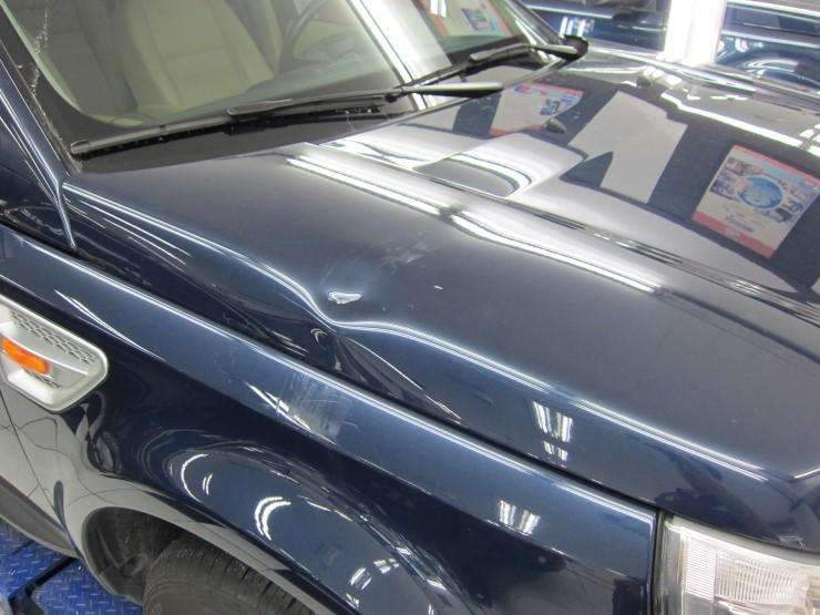 랜드로버 수리문의 덴트 시공 사진