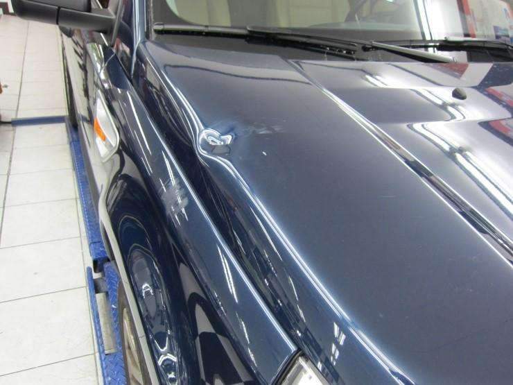 랜드로버 수리문의 덴트 시공 사진