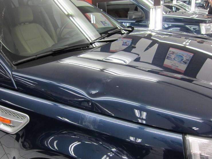 랜드로버 수리문의 덴트 시공 사진