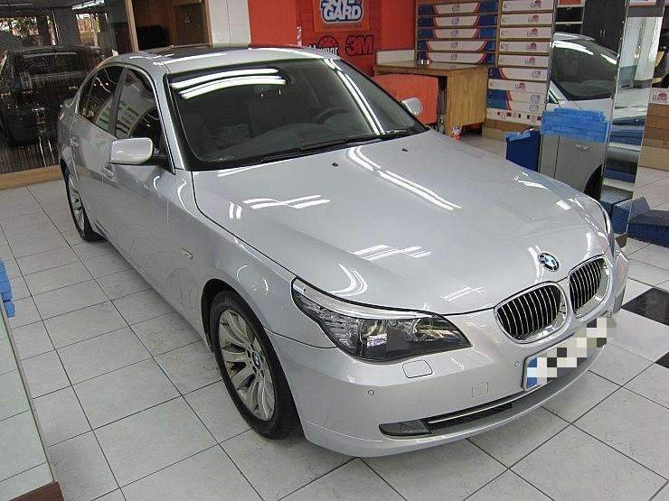 BMW 528i 외제차판금도색 비용과 수리시간/보험처리 시공 전