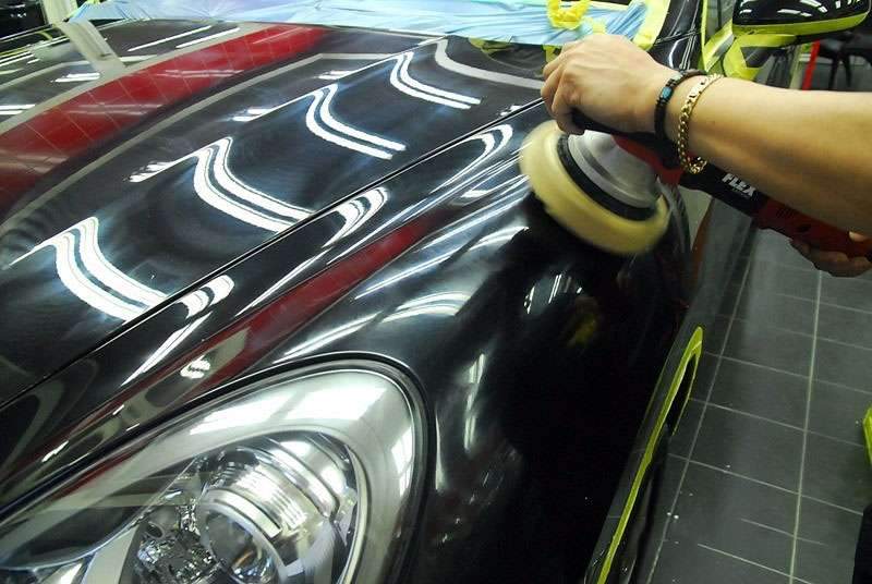 포르쉐 카이엔 광택 작업 전 03