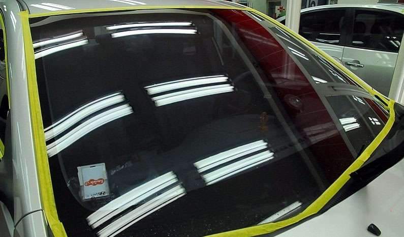 [마포구 모터큐브] 아반떼 자동차 유리발수코팅과 유막제 시공 후