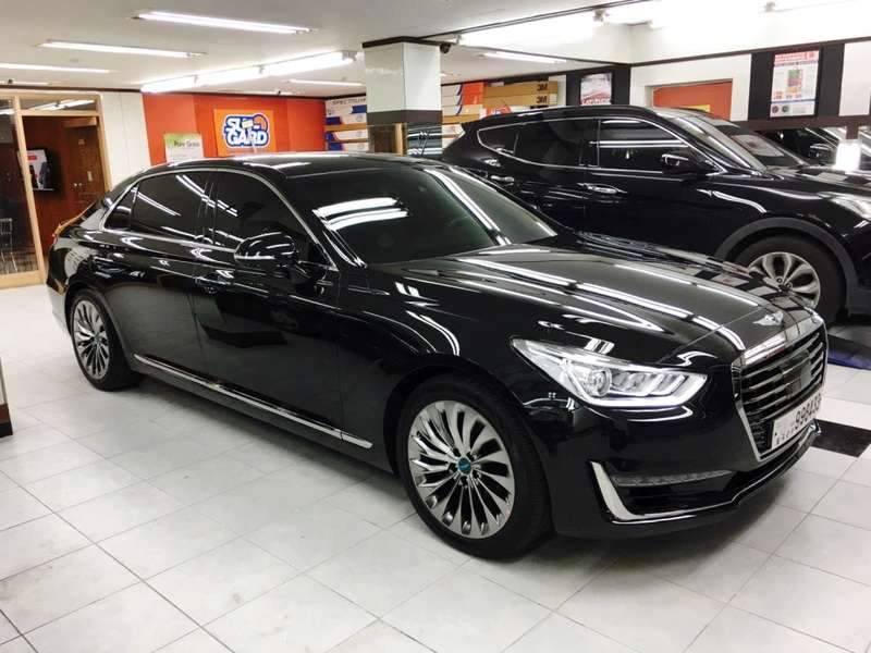 [마포구 본점 모터큐브] 싼타페 DM 녹슨 앞 후드(보 시공 후