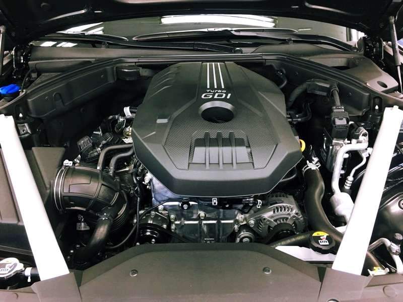 [마포구 본점 모터큐브] 제네시스 G70 유리막 코팅 시공 전