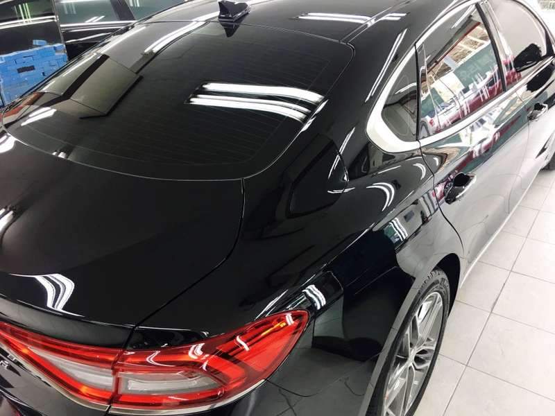 그랜저 유리막 코팅 시공 사진