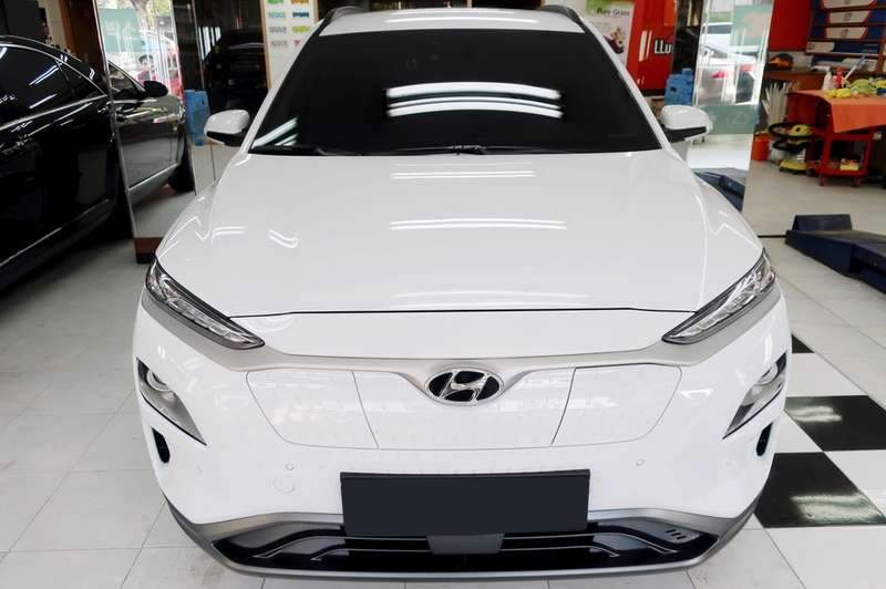 [마포구 본점 모터큐브] 코나 일렉트릭 오래가는 유리막 시공 후