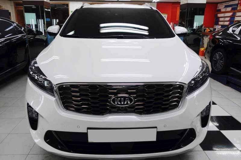 쏘렌토 유리막 코팅 시공 사진