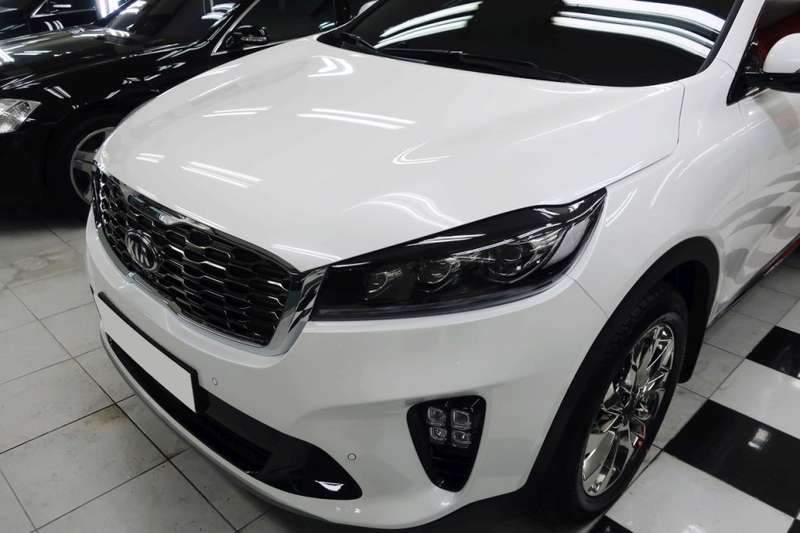 쏘렌토 유리막 코팅 시공 사진