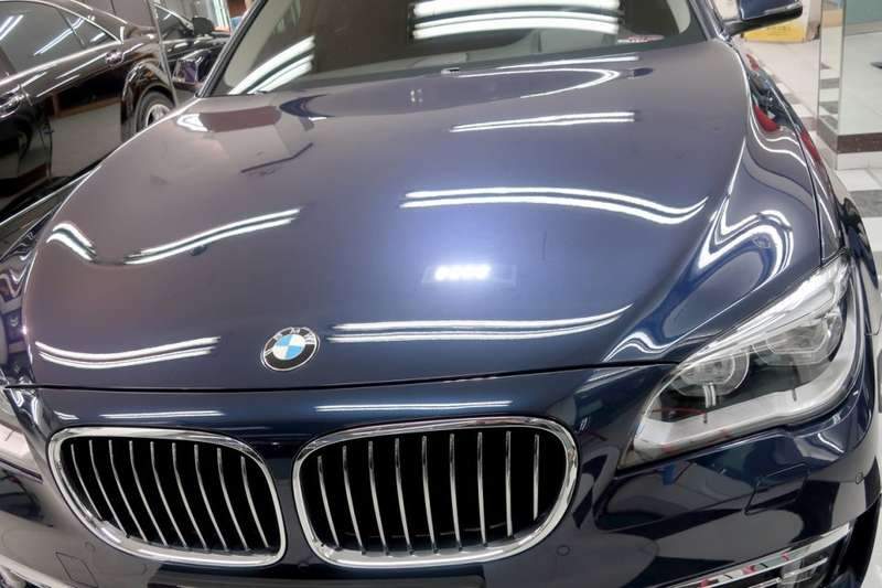 BMW 730d 유리막 코팅 시공 사진