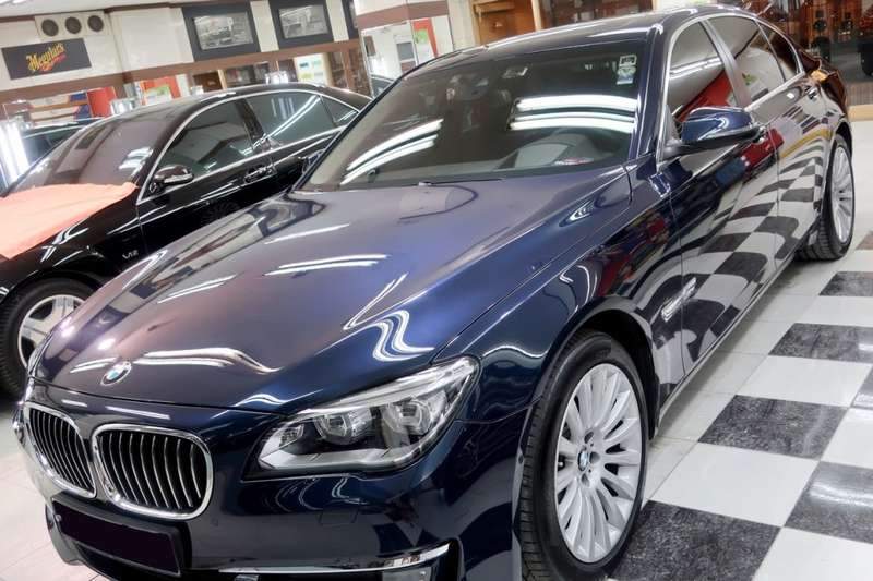 BMW 730d 유리막 코팅 시공 사진