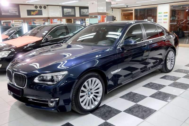 BMW 730d 유리막 코팅 시공 사진
