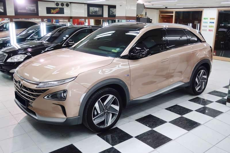  유리막 코팅 시공 사진