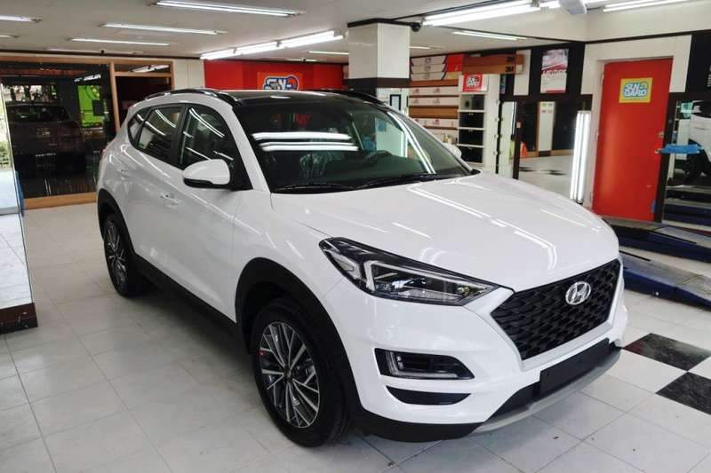 투싼 유리막 코팅 시공 사진