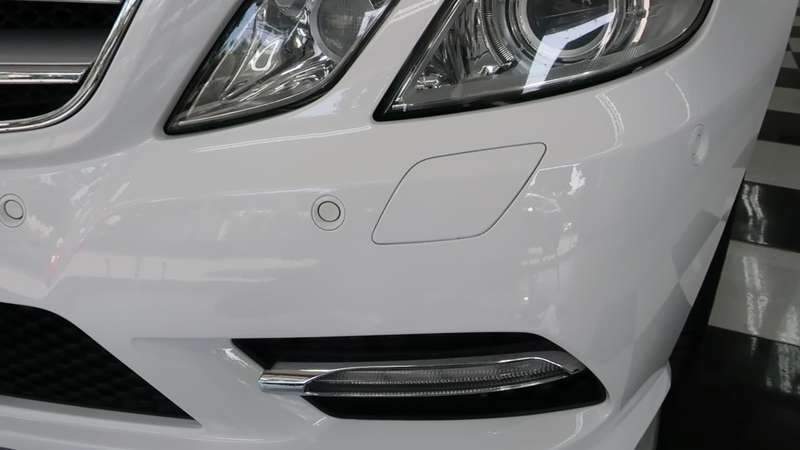 [마포구 덴트 모터큐브] 벤츠 E350 쿠페 범퍼 교환 시공 후