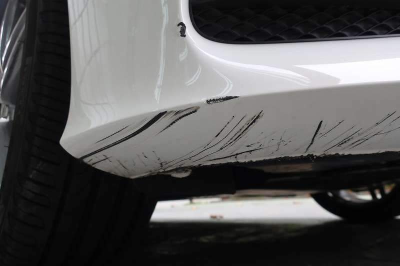 벤츠 E220 덴트 시공 사진