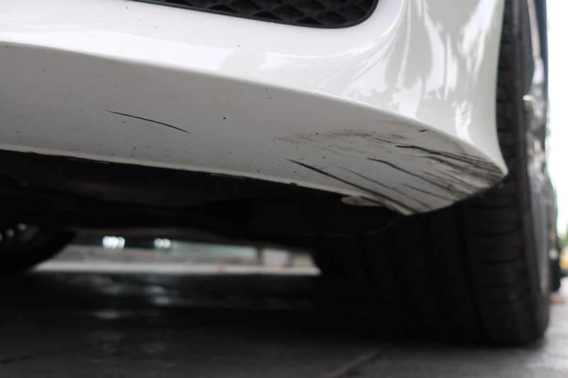 벤츠 E220 덴트 시공 사진