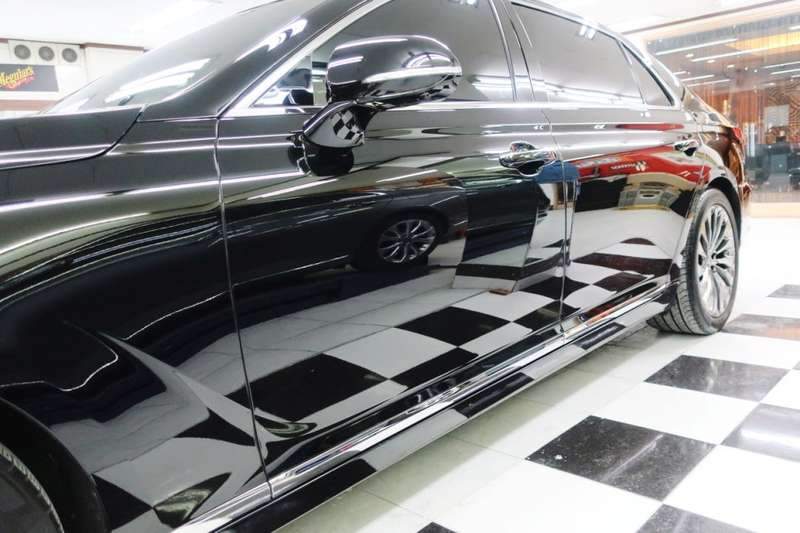 제네시스 EQ900 유리막 코팅 시공 사진