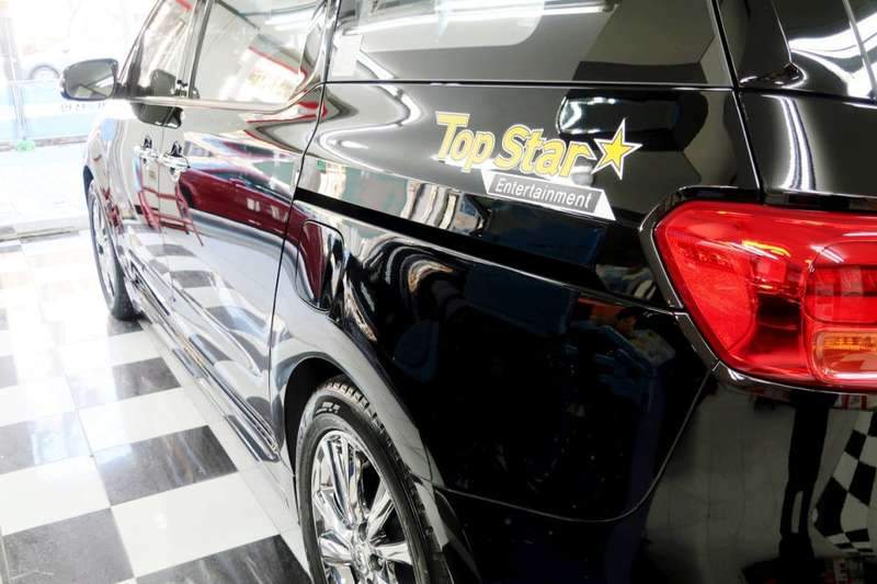 카니발 유리막 코팅 시공 사진