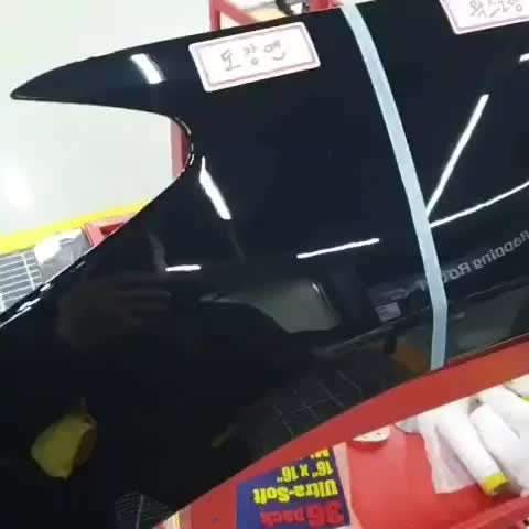 마포구 기아자동차 니로 EV 광택 그리고 유리막 코팅 시공 후