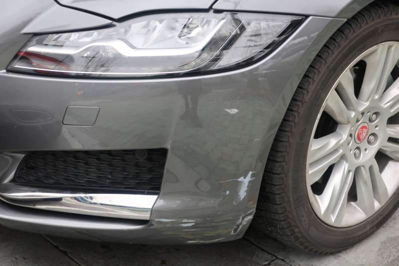 마포구 재규어 FX 앞 범퍼 교환 아닌 덴트 복원으로 시공 전