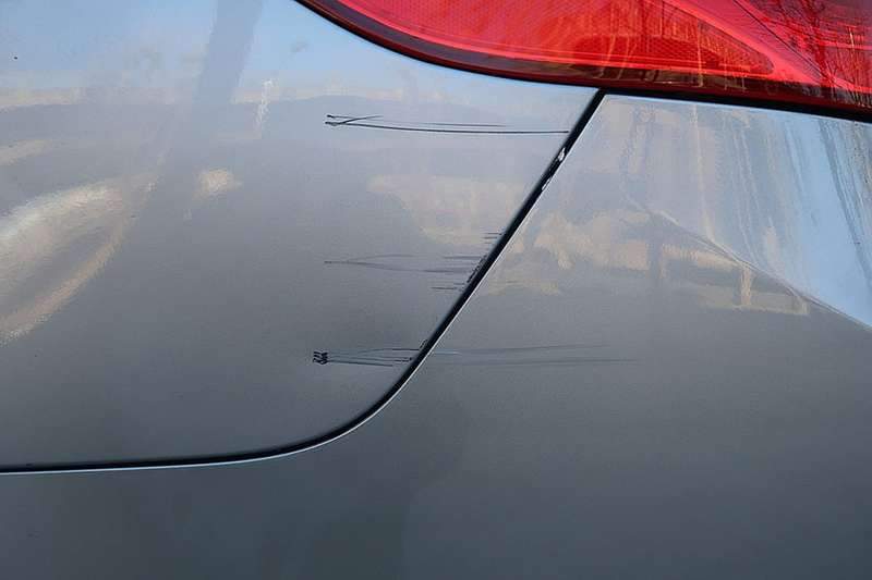 그랜저 덴트 시공 사진