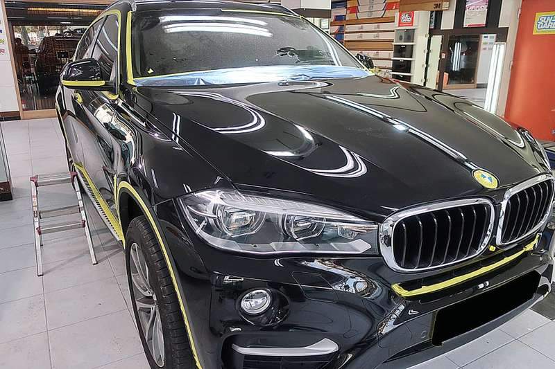 마포구 덴트 광택 전문점 BMW X6 광택 복원 시공 전