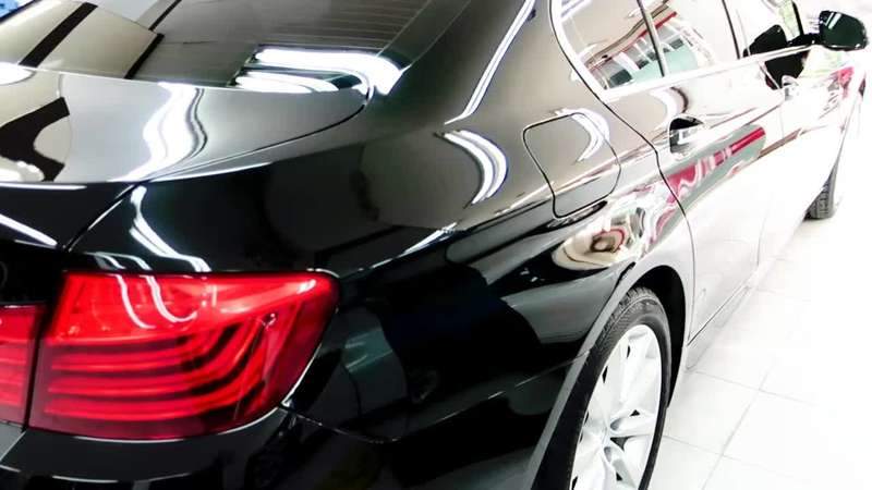 마포구 BMW 528i 덴트 광택 전문점에서 광택 복원 시공 후