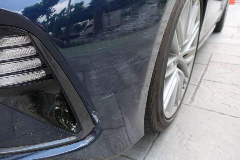 제네시스 G70 덴트 시공 사진