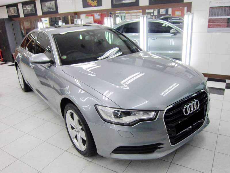 자동차 광택 코팅하기 전 알아야 할 팁 -아우디 A6편 시공 전