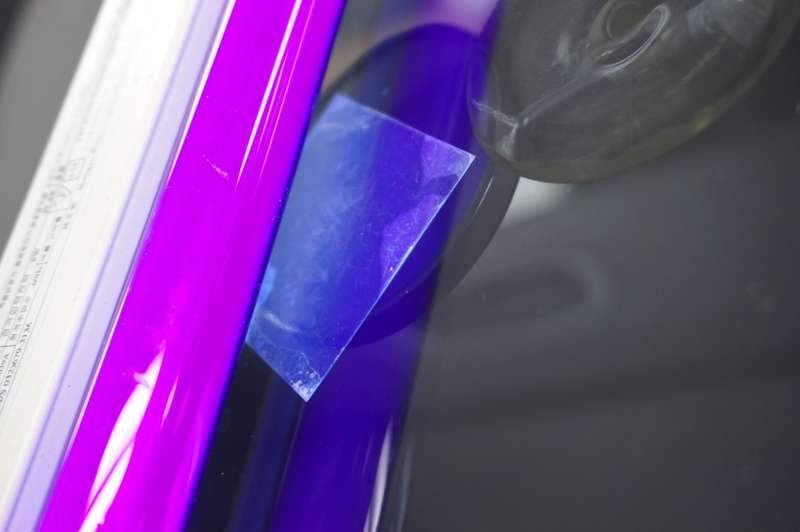 폭스바겐 골프 돌 빵 유리복원 유리 복원·교체 시공 사진