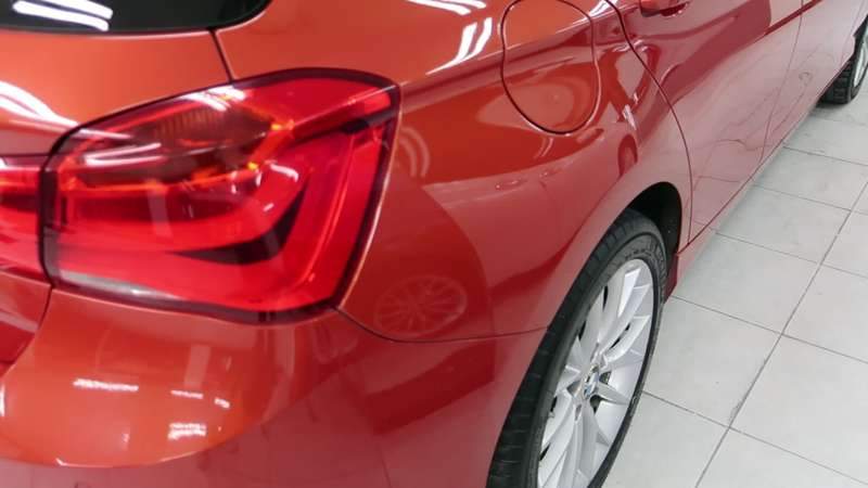 마포구 BMW 118d 리어 펜더 덴트 복원 후 광택  시공 후