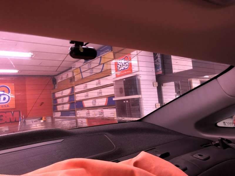 쏘나타 유리 복원·교체 시공 사진