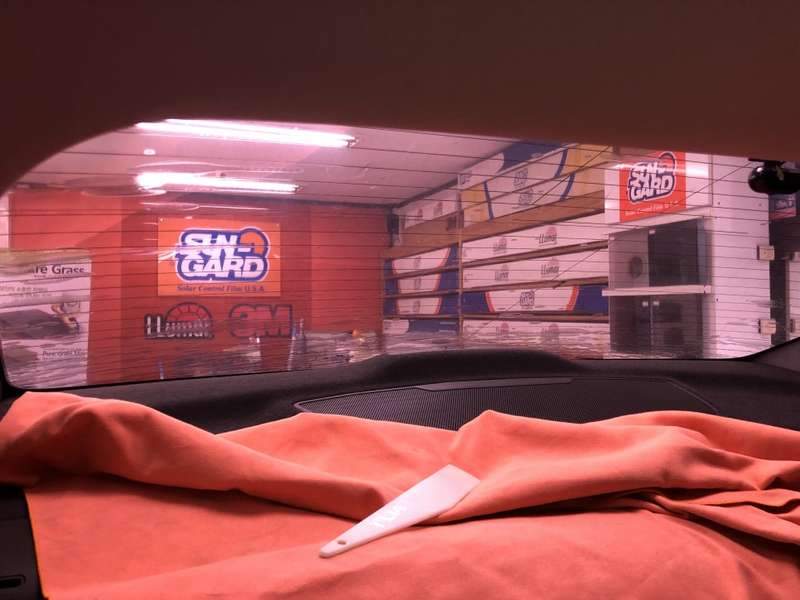 쏘나타 유리 복원·교체 시공 사진