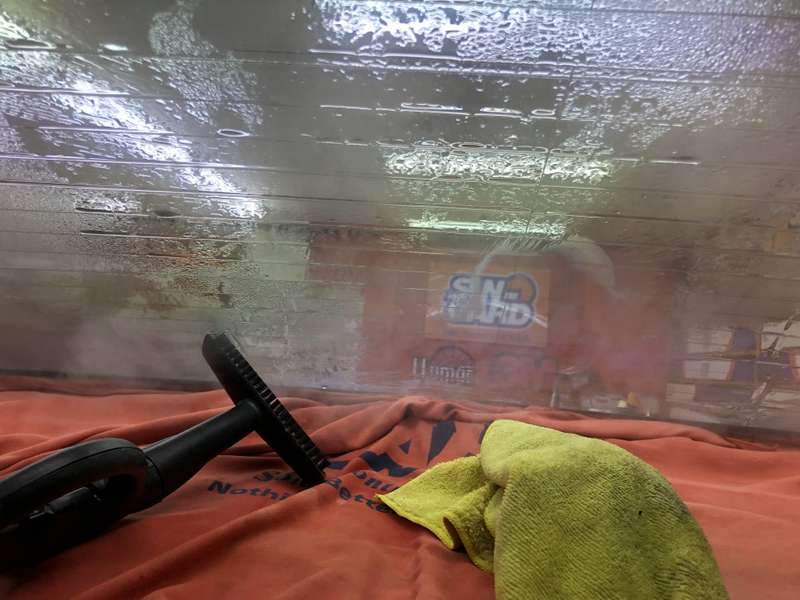 쏘나타 유리 복원·교체 시공 사진