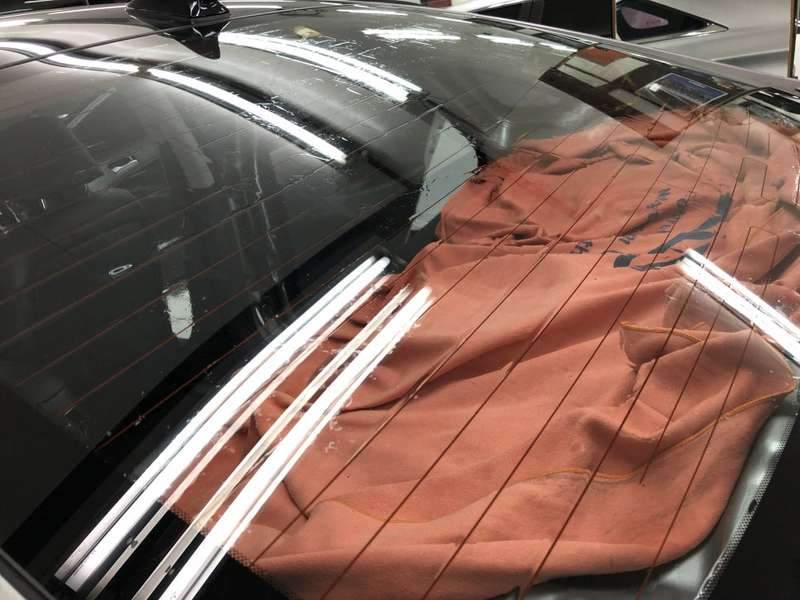 쏘나타 유리 복원·교체 시공 사진